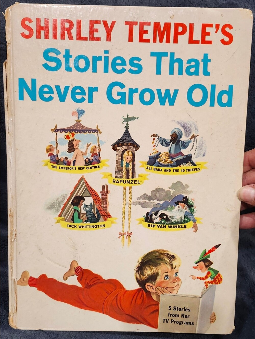 Vintage 1958 Hardcover Book Shirley Temple's Stories That Never Grow Old